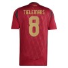 Belgia Tielemans 8 Hjemme EM 2024 - Herre Fotballdrakt